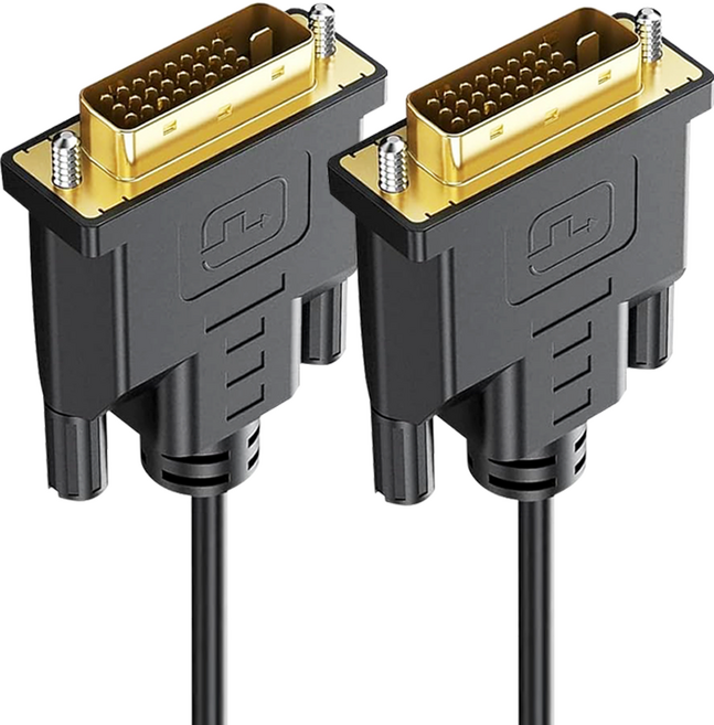 어반클릭 24+1 DVI-D 듀얼 컴퓨터 노트북 모니터 케이블 1.8M, 1개