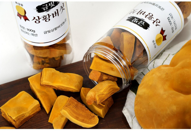국산 장수 상황버섯 100g 우수 종균 선물 상황버섯절편 먹는방법, 1개, 200g