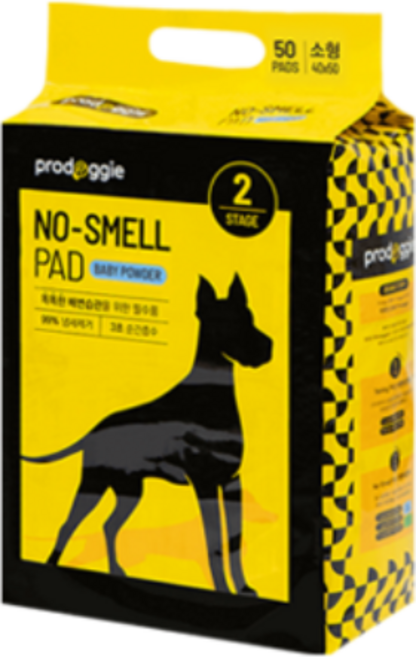 프로도기 노스멜 배변패드 베이비파우더향 50매, 50개입, 2개