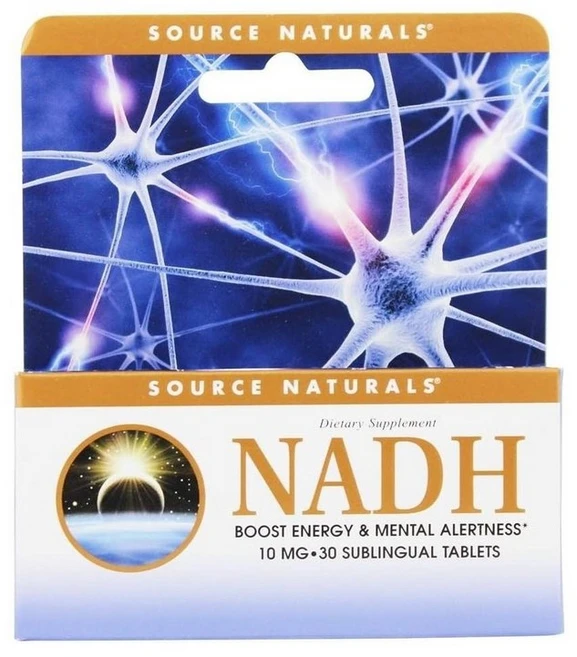 소스내추럴스 NADH 나드에이치 10mg, 1개, 30정 - 쿠팡