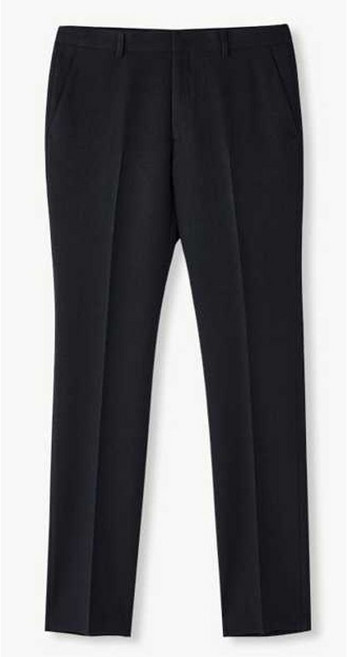 에스티코 네이비 클래식핏 윈도우페인 체크 수트팬츠 SSLVA51CCN