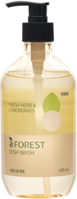 에이포레 후레쉬허브 주방세제, 485ml, 2개
