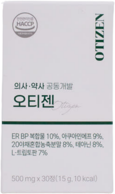 Otizen 오티젠 브레인서큘 포뮬러 Brain Circulation Formula, 1개, 30정