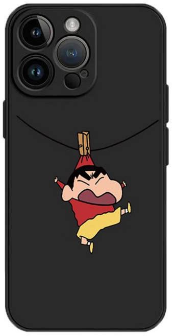 캐치 짱구 랜즈보호 소프트 아이폰 갤럭시 케이스