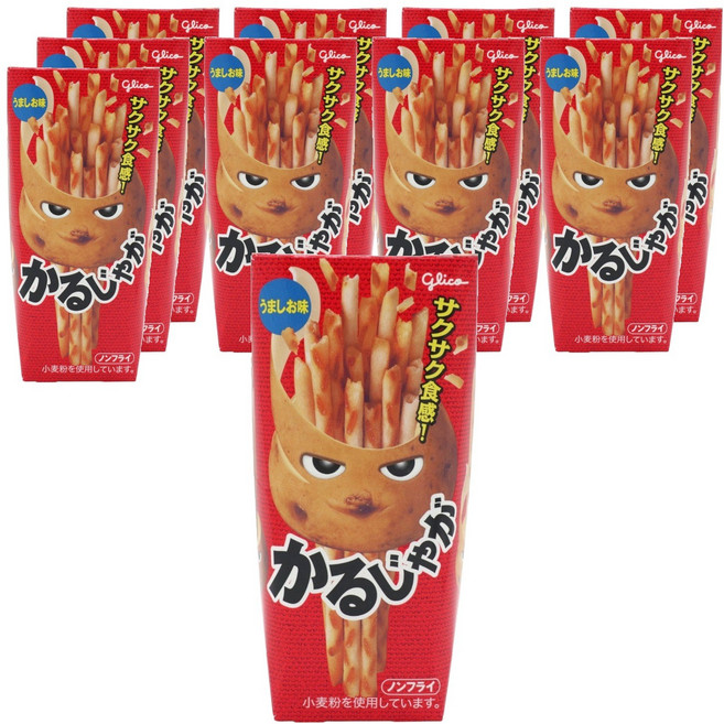 글리코 카루쟈가 고소한 소금 맛, 41g, 10개