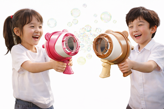 아투케 비눗방울 버블슈터, 핑크, 1개