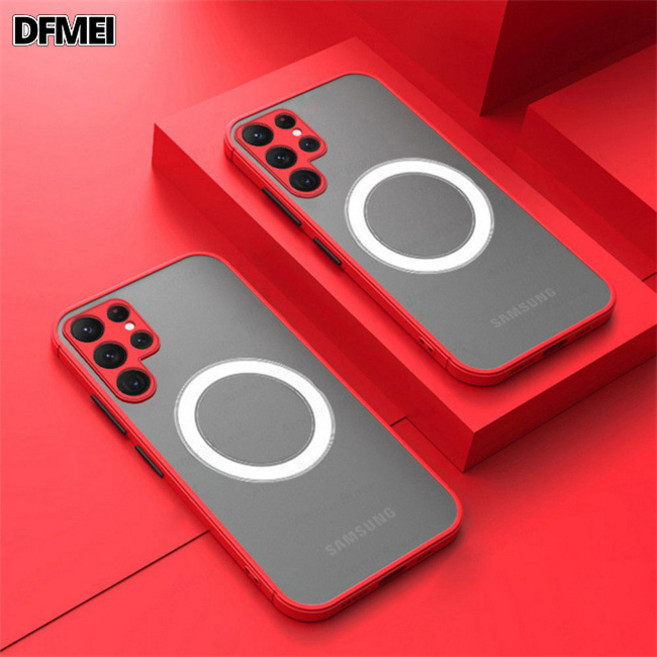 DFMEI 手機殼磁吸磨砂膚感21防摔全包