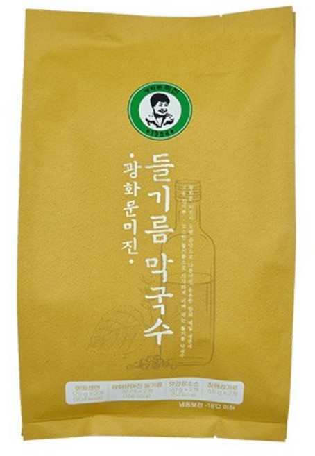 광화문 미진 들기름 메밀국수, 413g, 1개