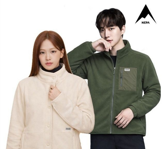 네파남여 이준호 안유진 마이크로 플리스 자켓 7L16161 7L26161