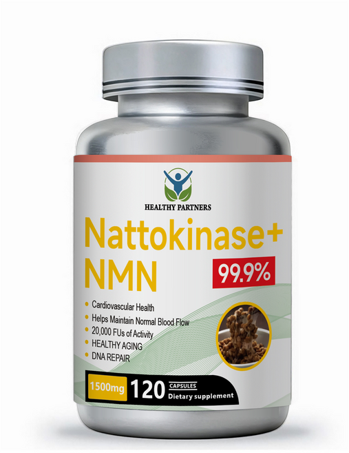 나토키나제 20000fu 고함량 99.9% NAD 코큐텐 은행나무추출물 오메가 3 복합성분 1000mg 120캡슐, 3개, 120정