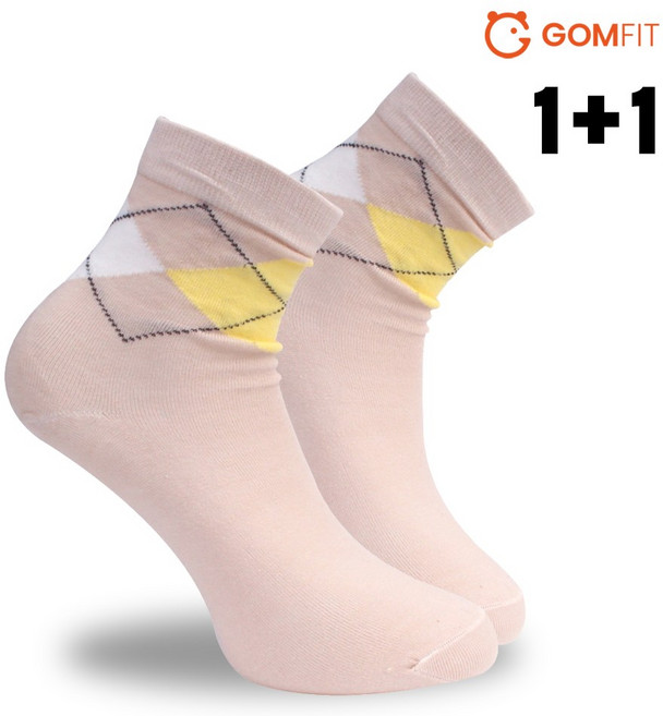 곰피트 1+1 발뒤꿈치 각질관리 실리콘 보습양말