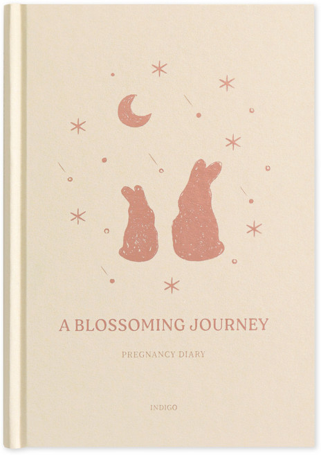 인디고 처음부모 임신 다이어리 (태교 육아 일기 산모수첩) 초음파앨범 선물 꾸미기 사진 정리 보관 성장 주수 기록 노트, 크림옐로우, 크림 옐로우, 1개