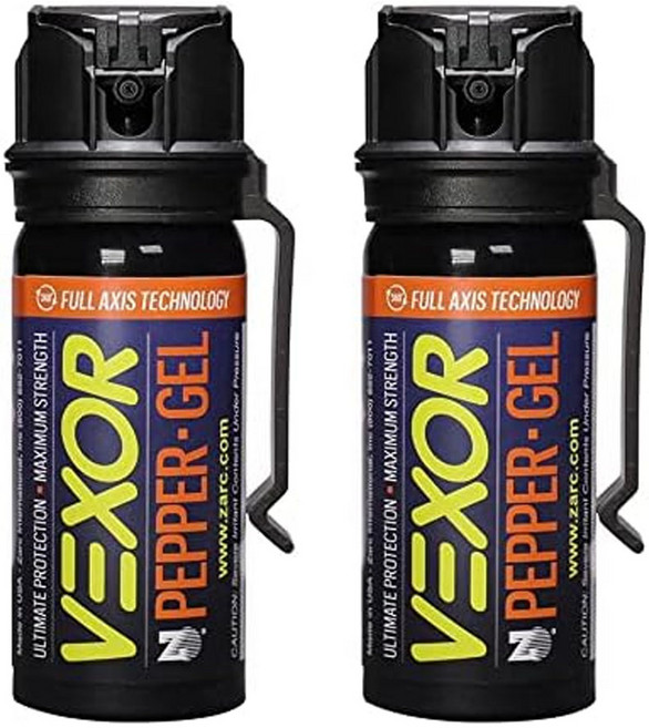 VEXOR 초소형 후추 키링 호신 페퍼 스프레이 휴대용 호신용품, 1개