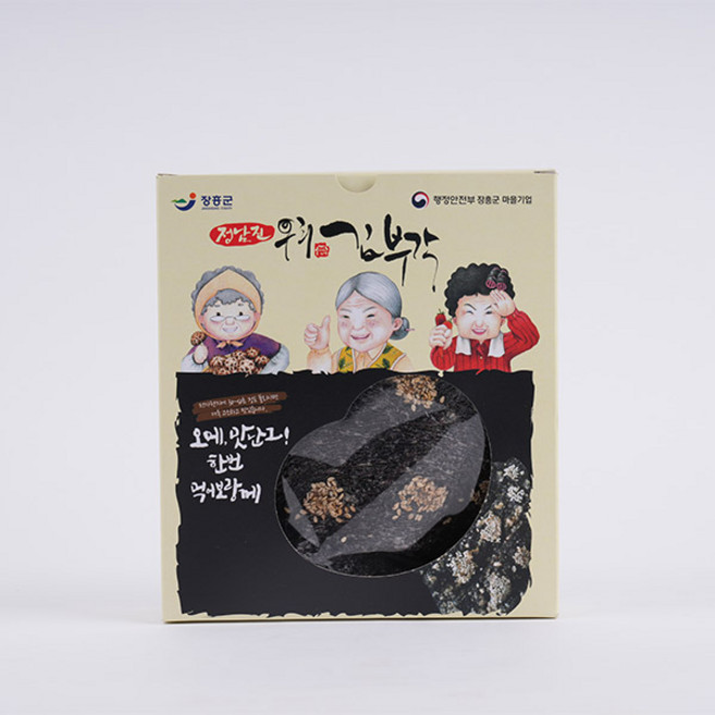 [정남진우리김부각]오손도손 마른 김부각 70g, 정남진우리김부각오손도손 마른 김부각 70g 912517, 1개