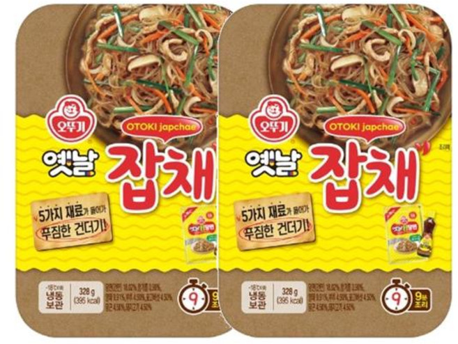 오뚜기 오뚜기 옛날잡채 328g 2개