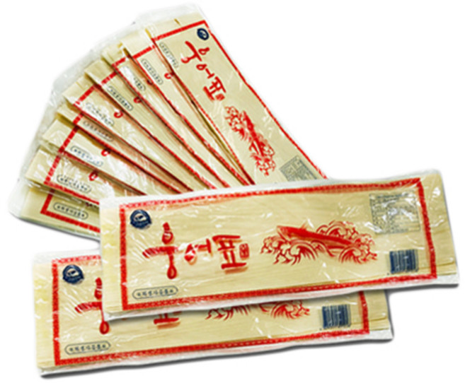 행복물류 나무박판지 1박스(20봉) 요리장식 음식데코 횟집 회장식, 1박스