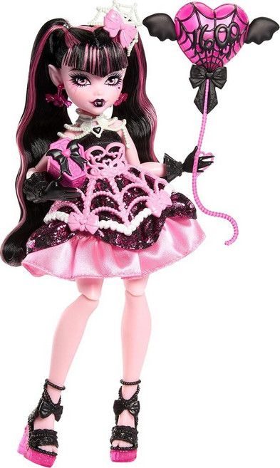 Monster High Scary Sweet Birthday 드라큘로라 인형 285305, Draculaura