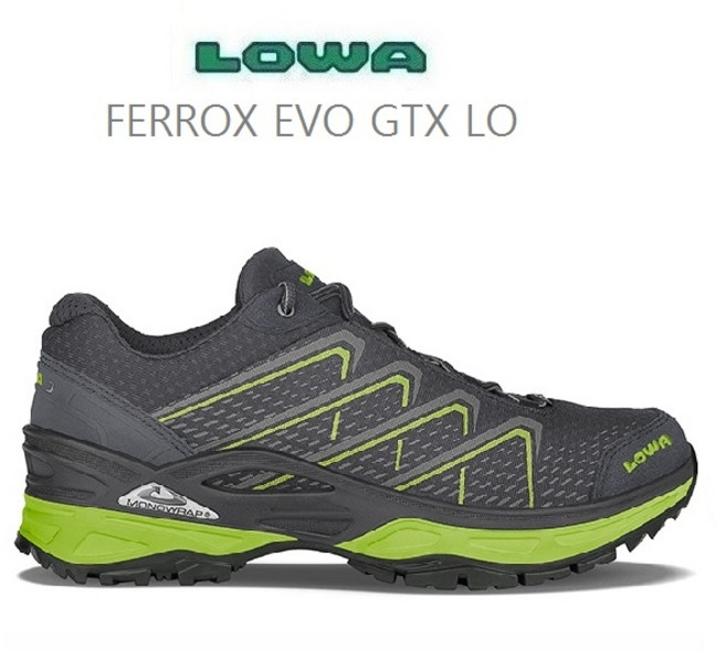 로바 페록스 EVO GTX LO (그라파이트 라임)