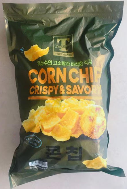 T STANDARD 콘칩, 730g, 2개
