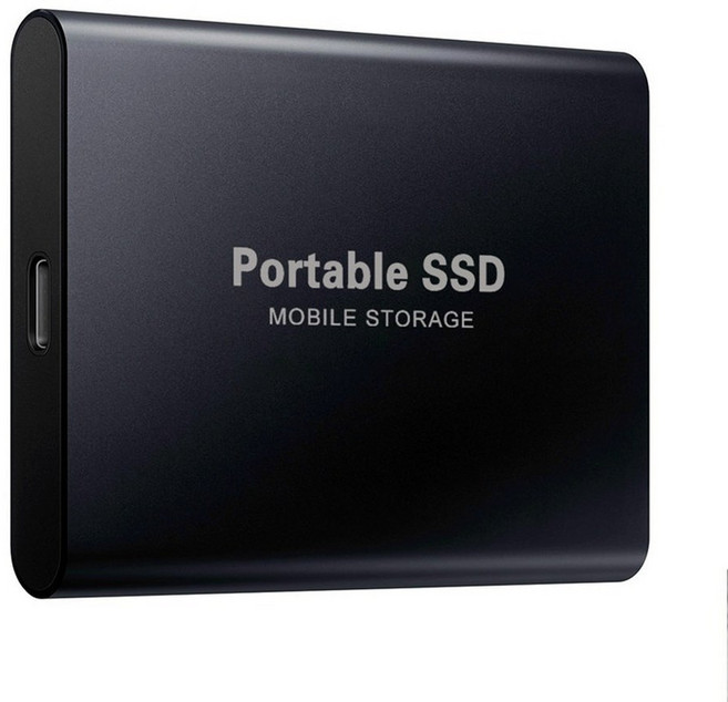 노트북 데스크탑용 외장 하드 드라이브 1.8 인치 디스코 듀로 외장 USB 3.0 C타입 SSD 500GB 1TB 2TB, 검은색, 검은색