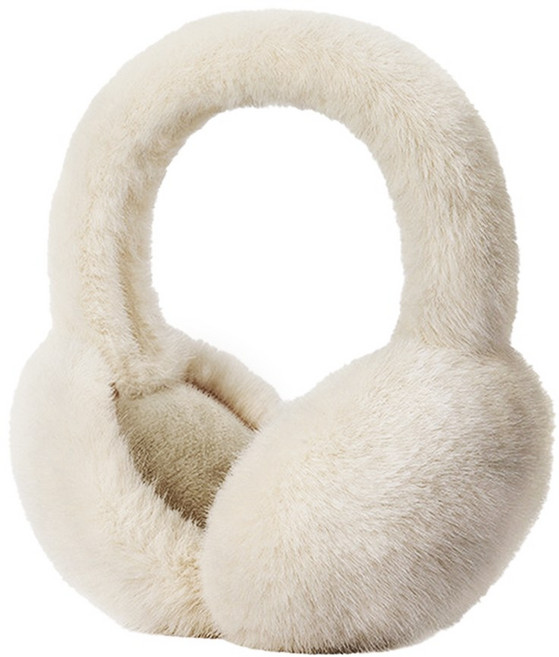 可折疊絨毛保暖耳罩 柔軟舒適