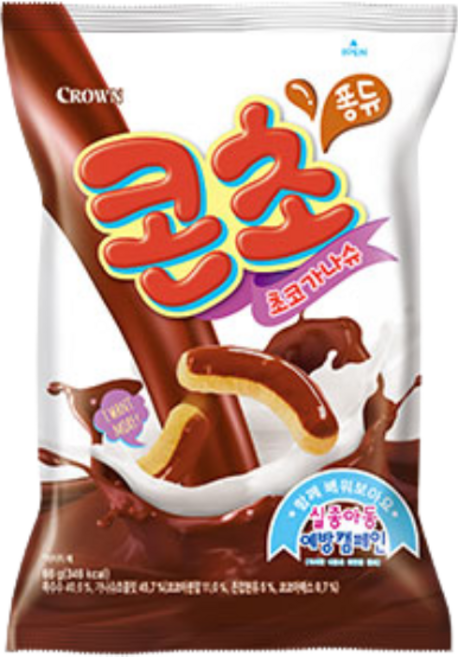 크라운 콘초 초코가나슈, 66g, 1개