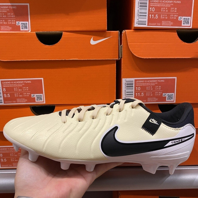 국내매장 나이키 축구화 티엠포 FG/MG레전드10 아카데미 FG/MG 레몬에이드