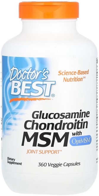 닥터스베스트 글루코사민 콘드로이틴 MSM 캡슐 360정 1개