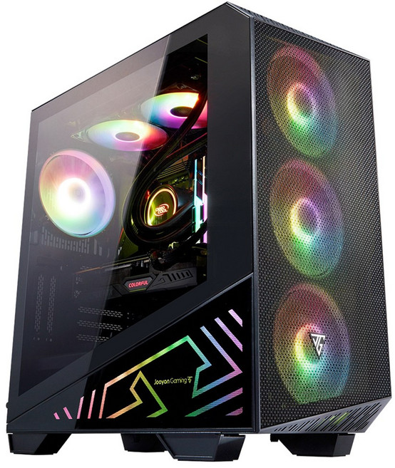 주연테크 2024 리오나인 익스트림 라이젠7 라이젠 7000 시리즈 지포스 RTX 4060 Ti, 블랙, 32GB, 1TB, WIN11 Home, D778X46TW