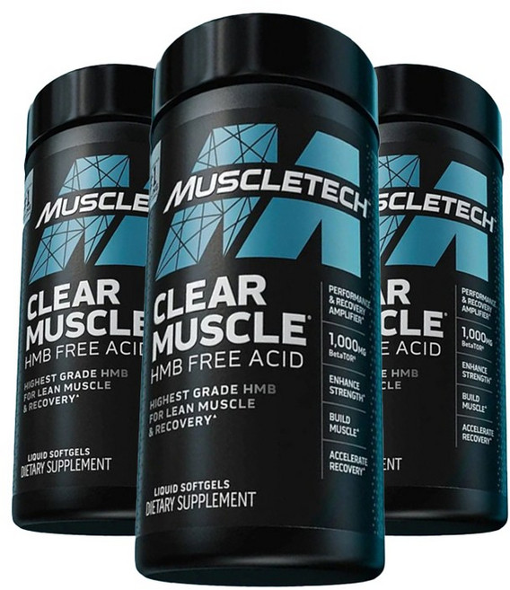 Muscletech Health 增肌蛋白HMB軟膠囊 1000mg, 42顆, 3罐