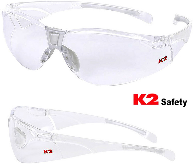 K2 보안경 KP-102A 고글 김서림방지 경량 자외선 차단, 1개