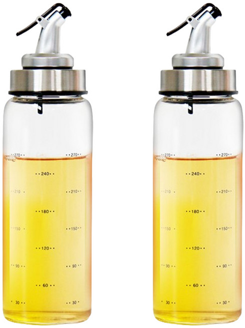 로우맨션 내열유리 오일병, 원터치, 2개, 300ml