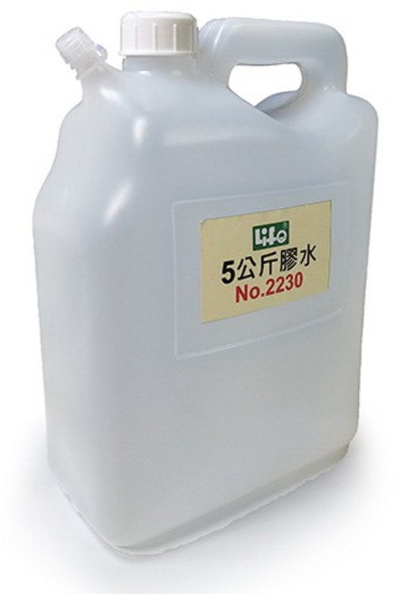 Hi-Lo 透明補充用膠水, 1個, 補充用 膠水 5公升, 5L