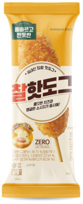 신세계푸드 올반 찰핫도그, 80g, 15개