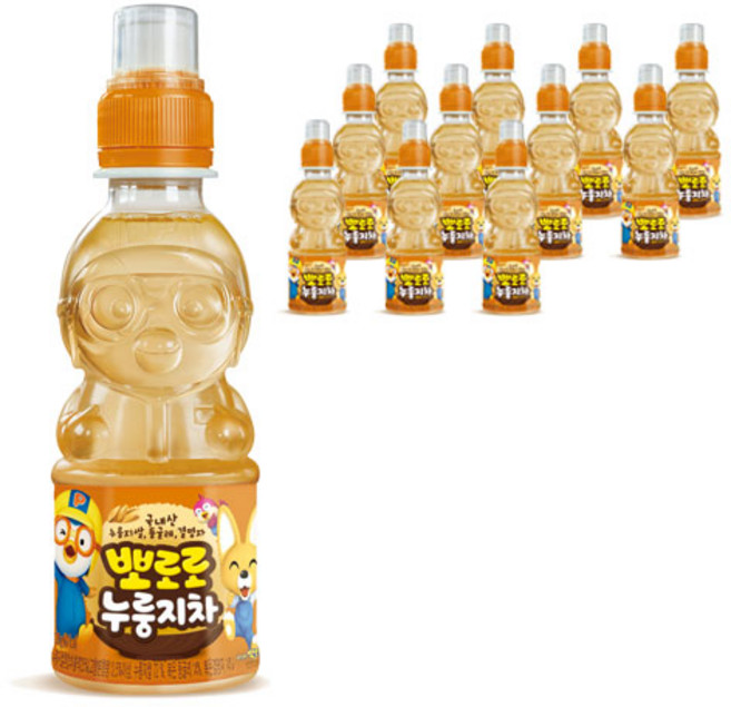 뽀로로 어린이음료 220ml 누룽지맛, 12개