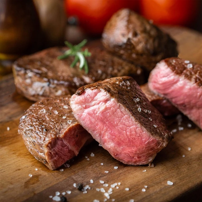 [마블플러스] 뉴질랜드 안심 스테이크 4cm 목초사육 청정우 다이어트 소고기, 뉴질랜드 안심 스테이크 4cm 160g, 1개 - 쿠팡