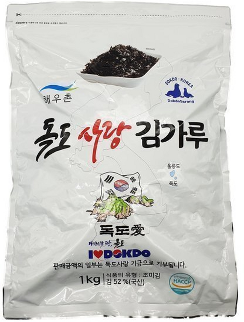 해우촌 독도사랑 김가루 1kg, 1개