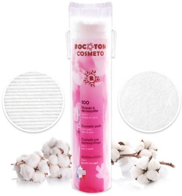 [보코통] 코스메토 원형화장솜 100매, 1개, 100매입