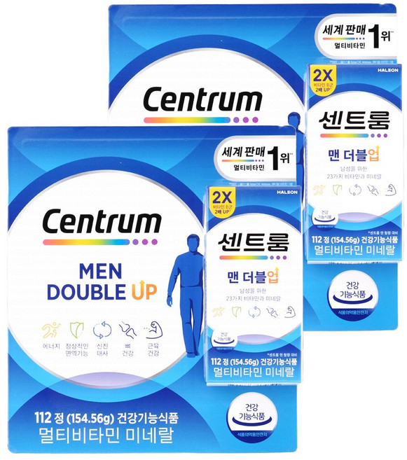 [국내발송] 센트룸 포맨 멀티비타민 112정 + 사은품증정, 2개