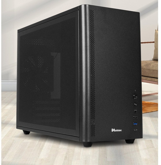 infotec INF-CS-MR-T20 電腦機殼, 1個, 白色