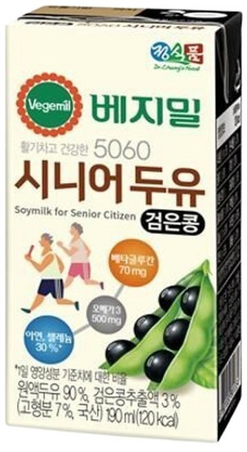 베지밀 5060시니어두유 190mlx96개, 96개, 190ml