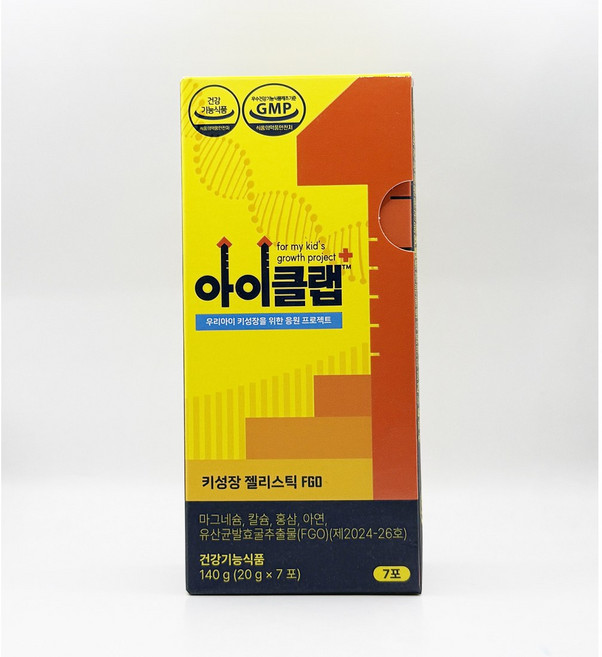 아이클랩 키성장 젤리스틱 FGO, 140g, 1개