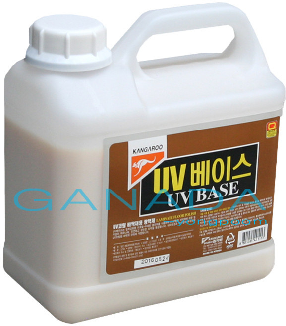 UV베이스3.75L UV BASE 유브이베이스 UV코팅바닥재용 광택제 원목마루 목재마루 온돌 합판마루 바닥왁스 바닥코팅광택제 피막보호제 광택왁스, 1개, 본품선택, 3.75L, UV베이스
