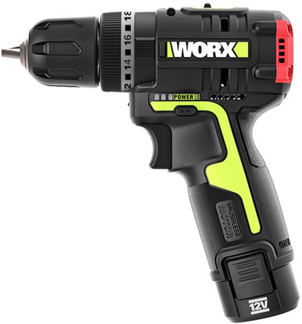 웍스 12V 충전해머드릴 풀세트 WU131X 배터리2개 2.0Ah, 1개