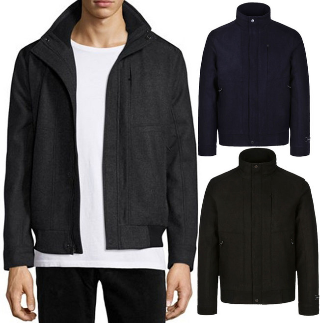 타하리 TA-0060 OUTERWEAR 남성용 봄 가을 겨울 울 숏 자켓 코트 출근 오피스 회사