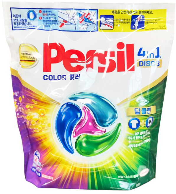 퍼실 디스크 컬러 세탁세제, 26개입, 1개