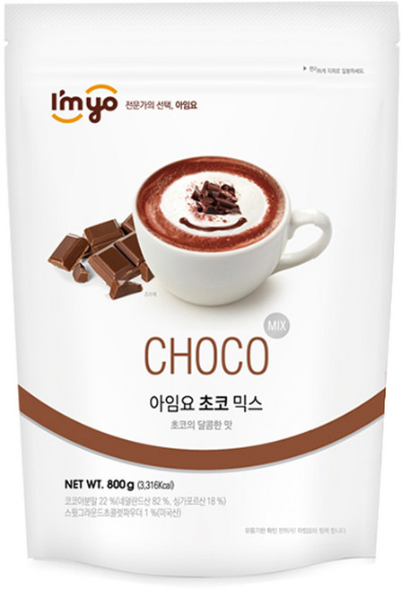 아임요 초코 믹스 파우더, 800g, 1개입, 10개