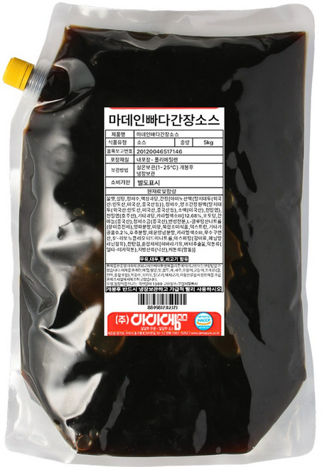 아이엠소스 마데인빠다간장소스, 1개, 5kg