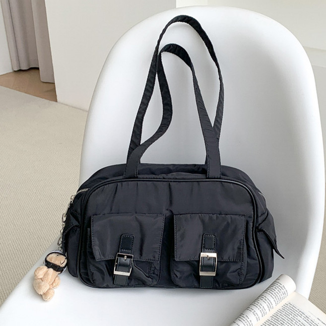 숄더백 투포켓 보조가방 가벼운 수납 가방 백 여성 여자 직장인 데일리 페르시안