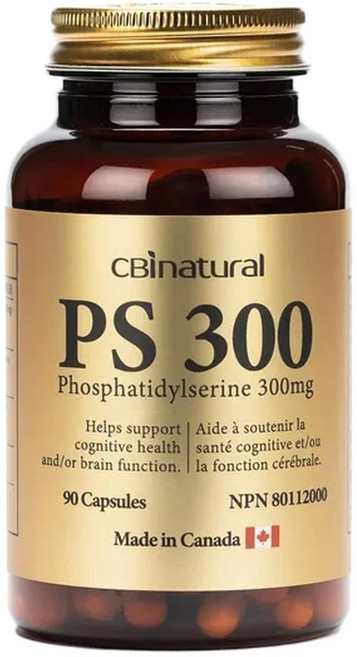 백화점 상품 CBInatural 건강식품관 캐나다 고순도 포스파티딜세린 300mg 90캡슐 집중력 인지력 기억력 두뇌 집, 1개, 90정
